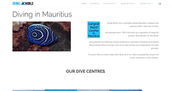 Desktop Screenshot of diving-mauritius.com